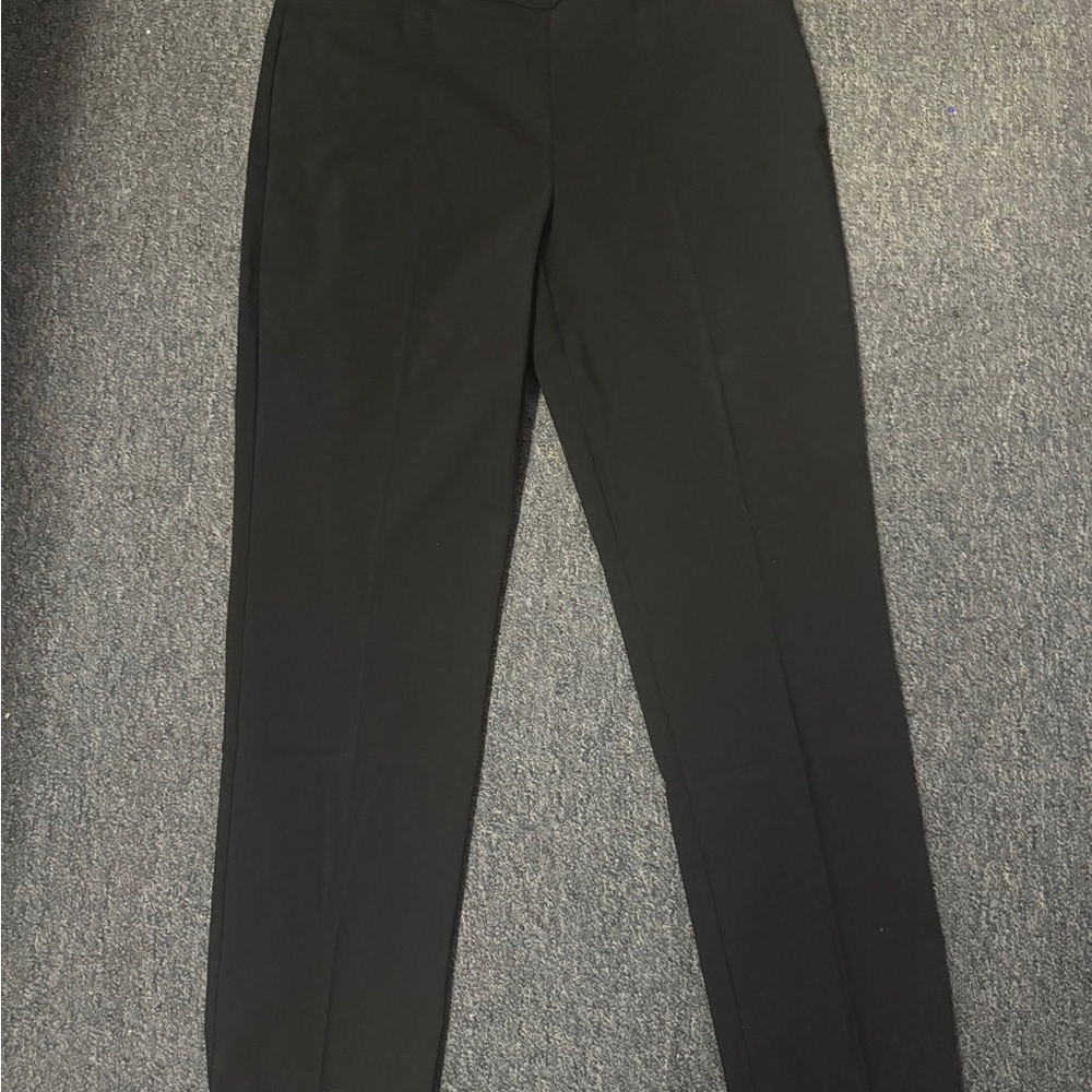 Briggs New York Black Straight Leg Pants Sleek Tailored Design